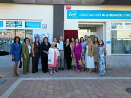 lorca inaugura la nueva sede de la asociación alzheimer, que abre sus puertas al 100 % de ocupación tras duplicar su capacidad