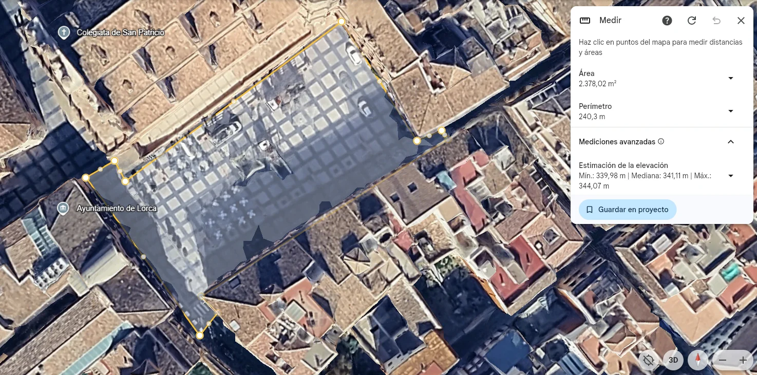 plaza españa lorca 2300 m2