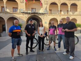 tres agentes de la policía local representarán a lorca en el campeonato de españa mtb de policías locales en león