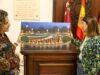 Continúan los trabajos de adecuación en la rotonda de acceso a Lorca desde la carretera de Murcia dedicada a la UME continúan los trabajos de adecuación en la rotonda de acceso a lorca desde la carretera de murcia dedicada a la ume