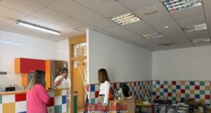 El Ayuntamiento de Lorca realiza trabajos de revestimiento y pintura en las instalaciones de la Escuela Municipal de Educación Infantil de La Hoya el ayuntamiento de lorca realiza trabajos de revestimiento y pintura en las instalaciones de la escuela municipal de educación infantil de la hoya