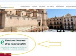 el ayuntamiento saca a exposición pública hasta el 19 de octubre el censo electoral para los comicios generales del 29n