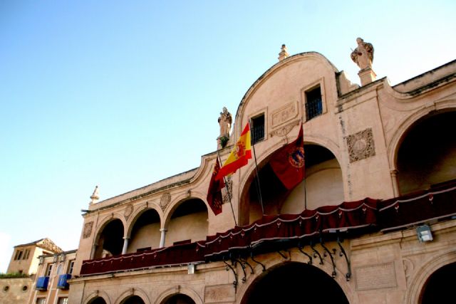 fachada del ayuntamiento de lorca fachada del ayuntamiento de lorca