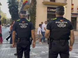 la policía local de lorca alcanza los 119 controles preventivos en el municipio, con 10 detenciones en la última semana