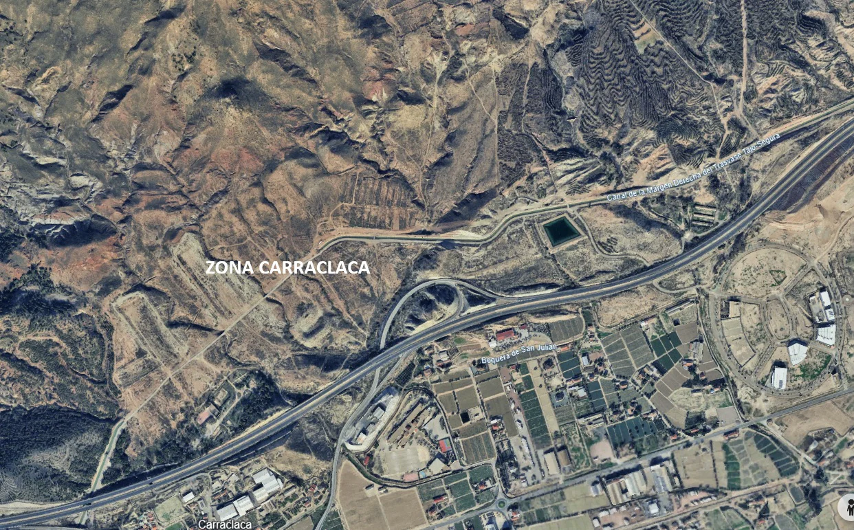 mapa carraclaca