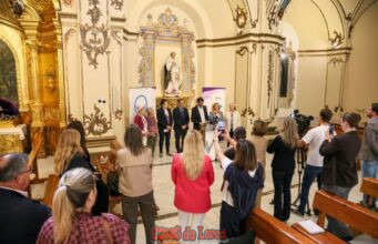 Una exposición, un concierto de música cofrade y una procesión extraordinaria conmemorarán en Lorca los 25 años de la salida de la Santa Mujer Verónica en andas una exposición, un concierto de música cofrade y una procesión extraordinaria conmemorarán en lorca los 25 años de la salida de la santa mujer verónica en andas