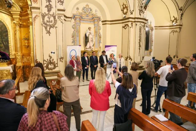 una exposición, un concierto de música cofrade y una procesión extraordinaria conmemorarán en lorca los 25 años de la salida de la santa mujer verónica en andas